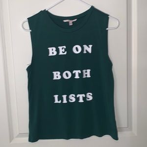 victoria’s secret christmas theme soft tank top